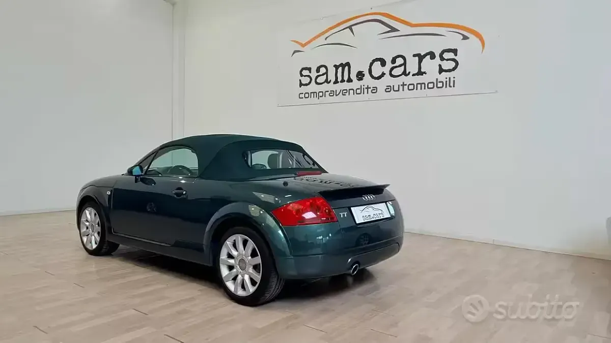 Usata Audi TT Roadster 179 CV (131 kW) 2000 Verde Cabrio