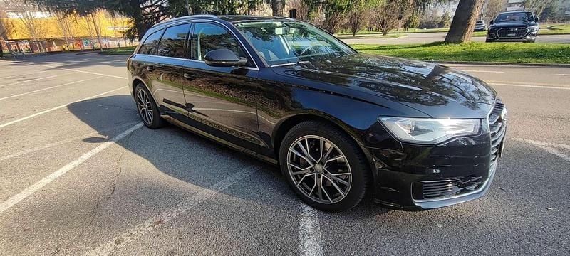 Usata Audi A6 Business 218 CV (160 kW) 2015 Nero Station wagon