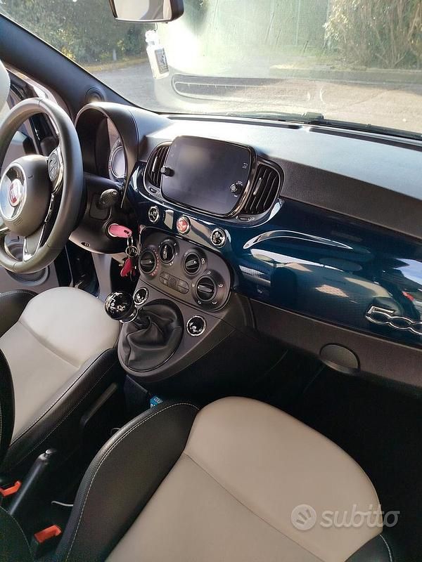 Usata Fiat 500 85 CV (62 kW) 2022 Verde Utilitaria