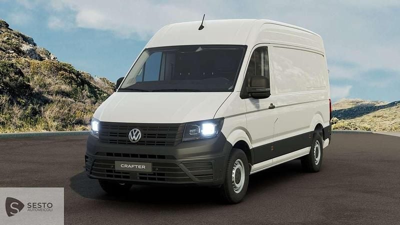 Usata VW Crafter Business 140 CV (102 kW) 2024 Bianco Furgone
