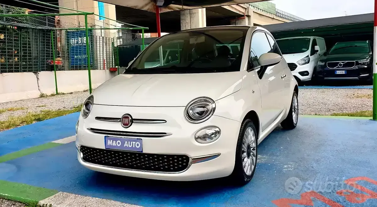 Usata Fiat 500 Lounge 69 CV (50 kW) 2016 Bianco Berlina