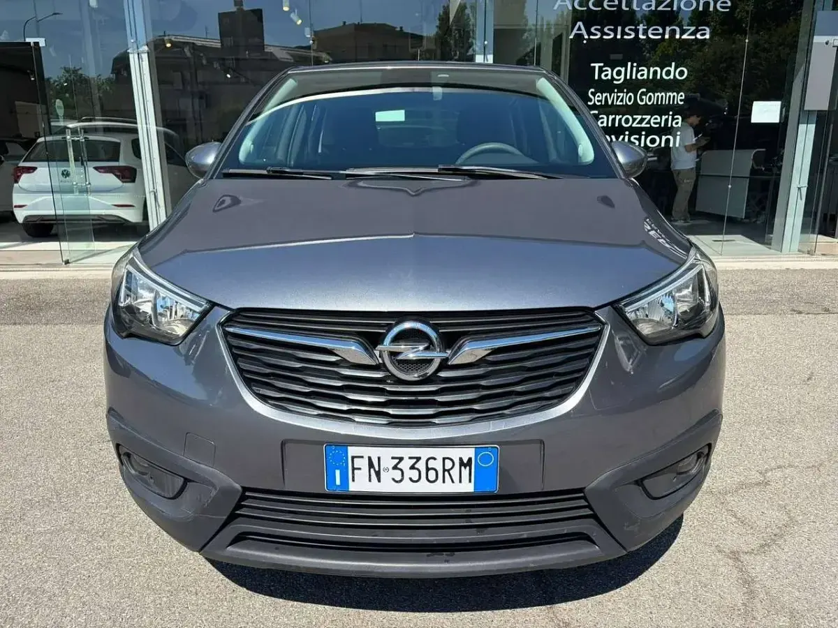 Usata Opel Crossland X 82 CV (60 kW) 2018 Grigio SUV