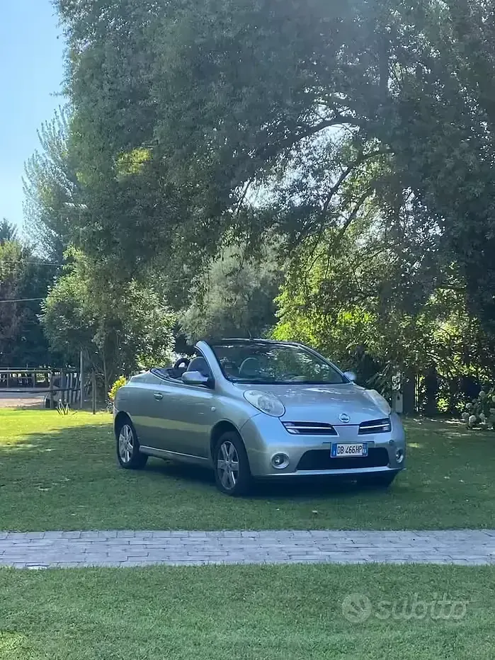Usata Nissan Micra 88 CV (64 kW) 2006 Grigio Cabrio
