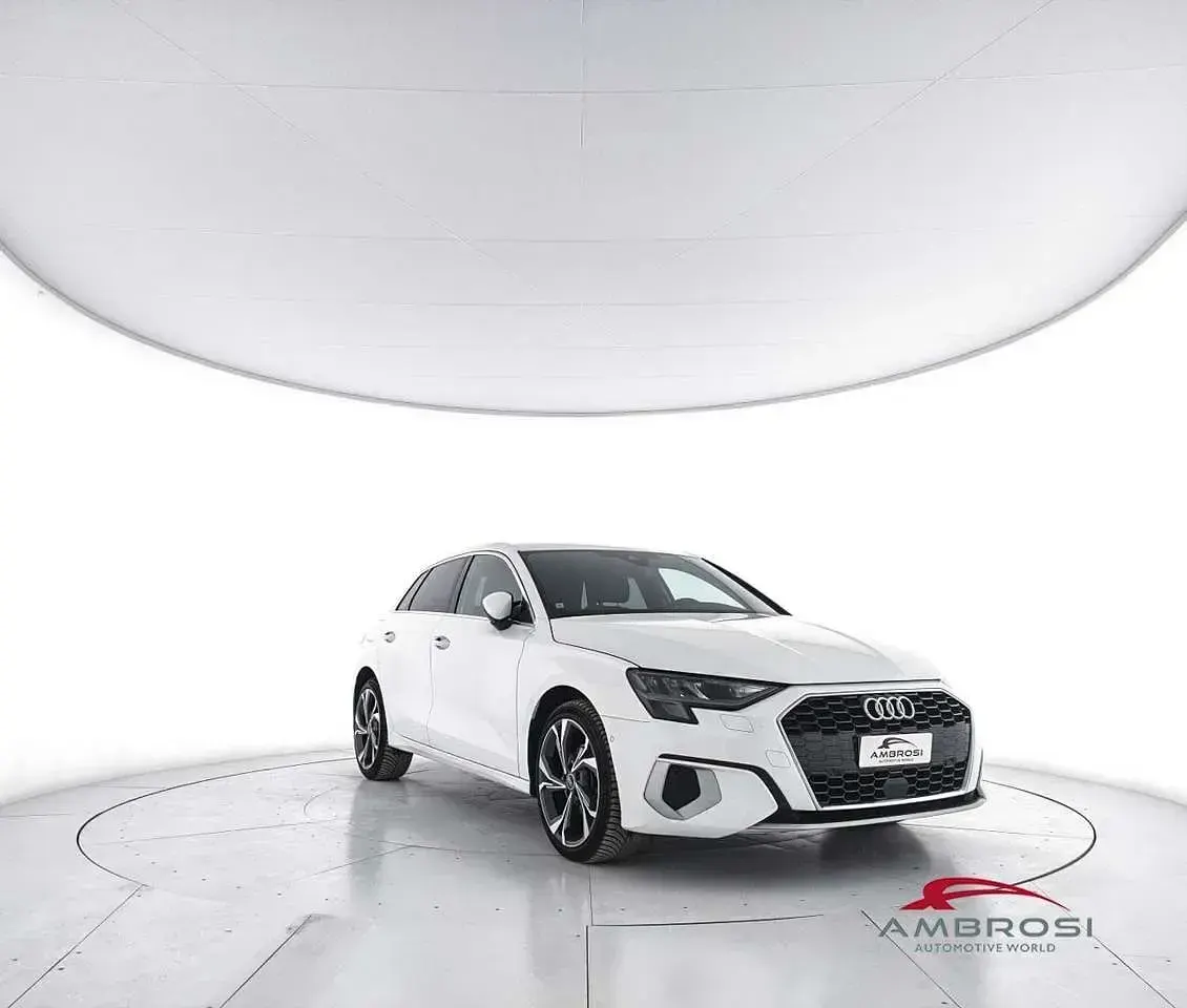 Usata Audi A3 Advanced 116 CV (85 kW) 2024 Bianco Utilitaria