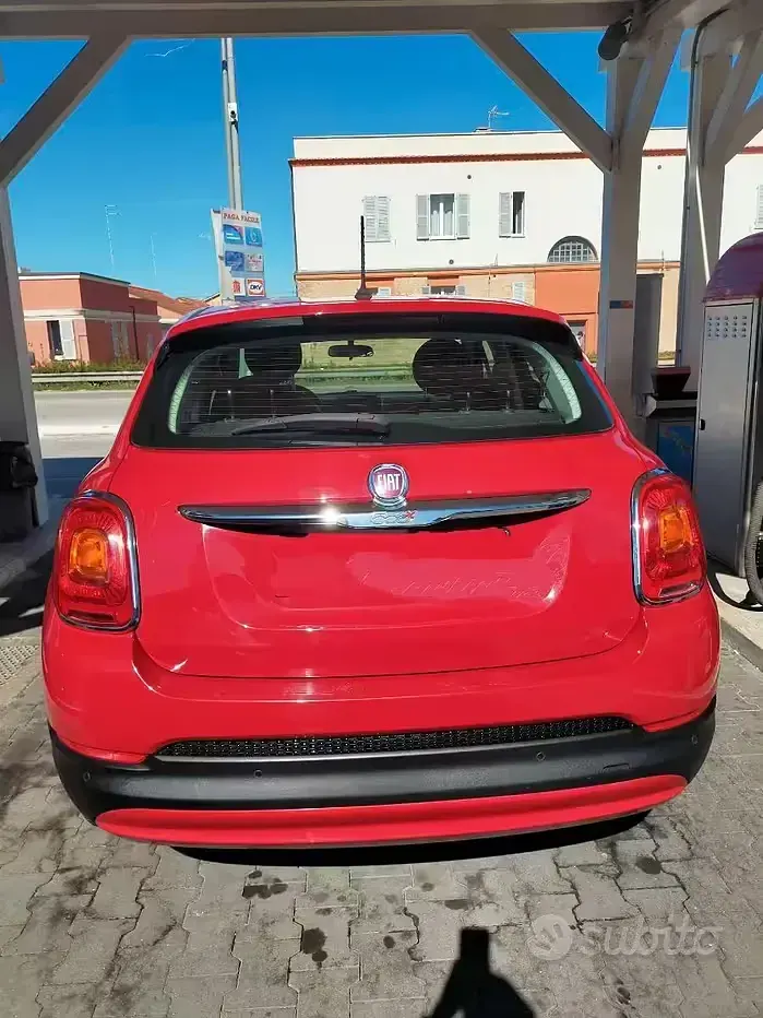 Usata Fiat 500X Lounge 95 CV (69 kW) 2017 Rosso SUV