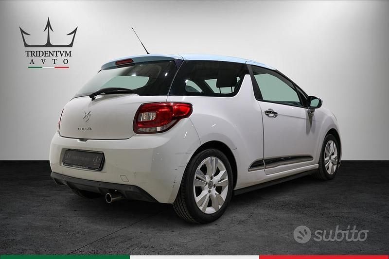 Usata Citroën DS3 Chic 95 CV (69 kW) 2010 Bianco Utilitaria