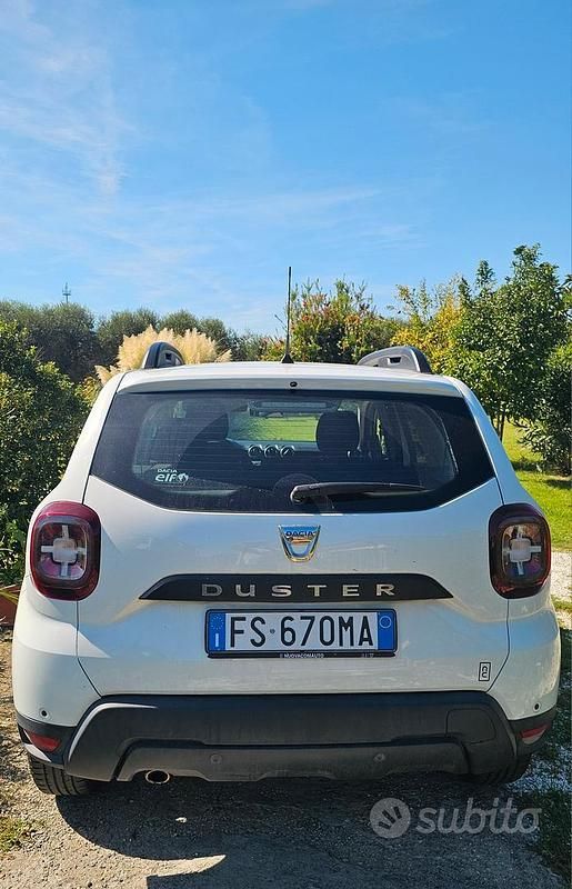 Usata Dacia Duster Prestige 114 CV (83 kW) 2018 Bianco SUV