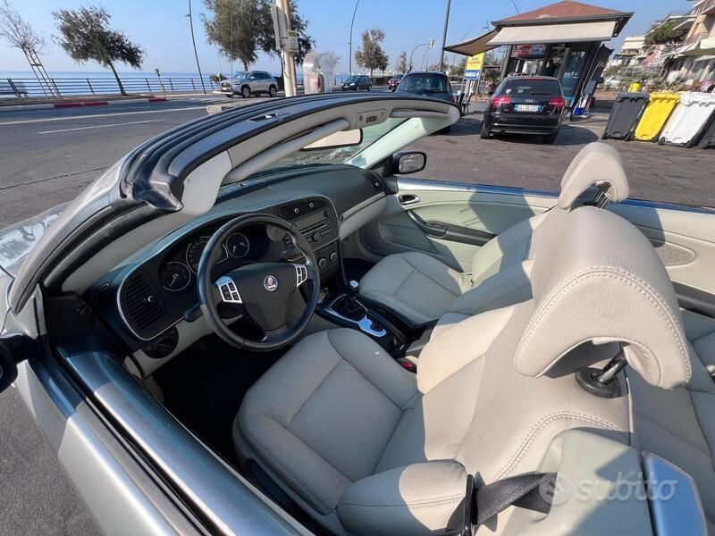 Usata Saab 9-3 Cabriolet 150 CV (110 kW) 2007 Grigio Cabrio