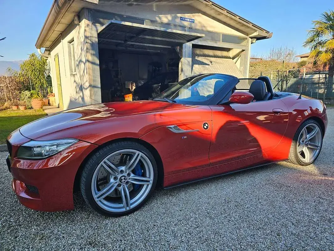 Usata BMW Z4 Sport Line 156 CV (114 kW) 2014 Arancione Cabrio