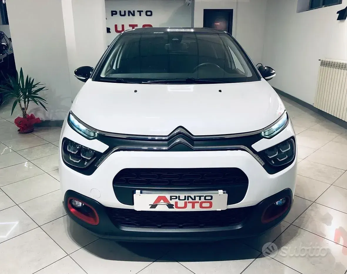 Usata Citroën C3 Shine 83 CV (61 kW) 2021 Bianco Utilitaria