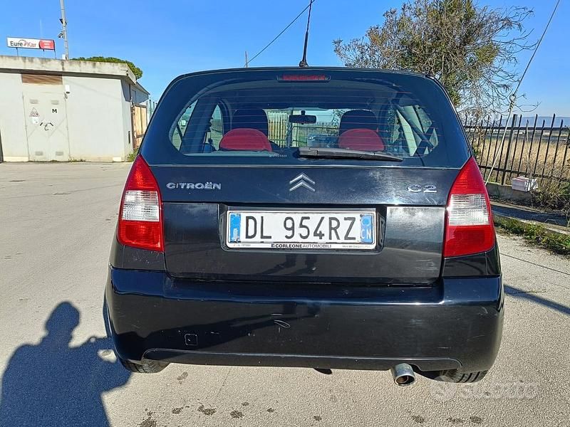 Usata Citroën C2 2008 Nero Utilitaria