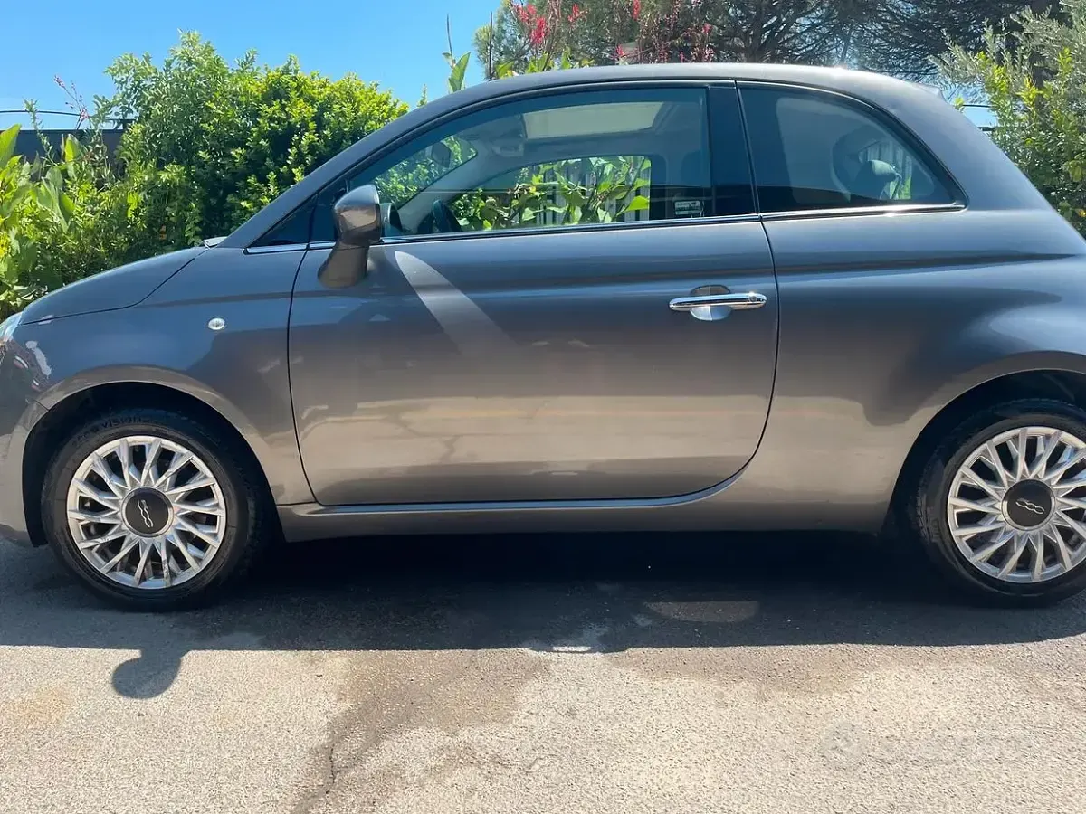 Usata Fiat 500 69 CV (50 kW) 2017 Grigio Berlina