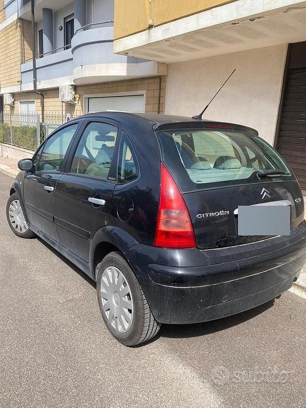 Usata Citroën C3 70 CV (51 kW) 2004 Nero Berlina