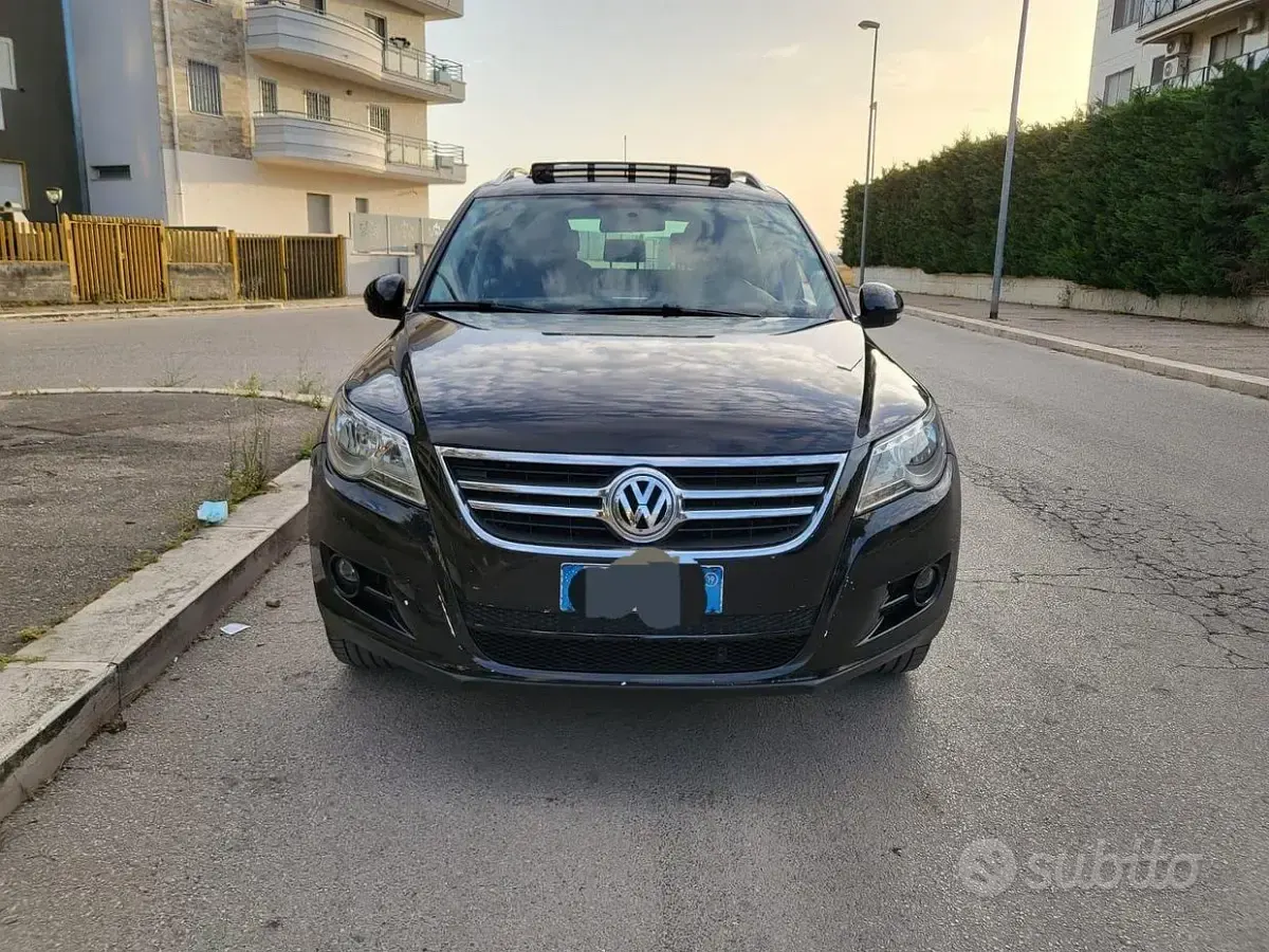 Usata VW Tiguan 140 CV (102 kW) 2009 Nero SUV
