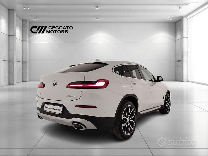 Usata BMW X4 M Sport 190 CV (139 kW) 2022 Bianco SUV
