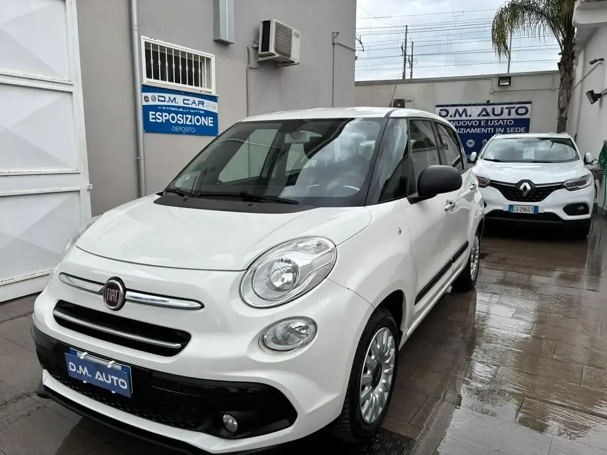 Usata Fiat 500L Lounge 95 CV (69 kW) 2019 Bianco Monovolume