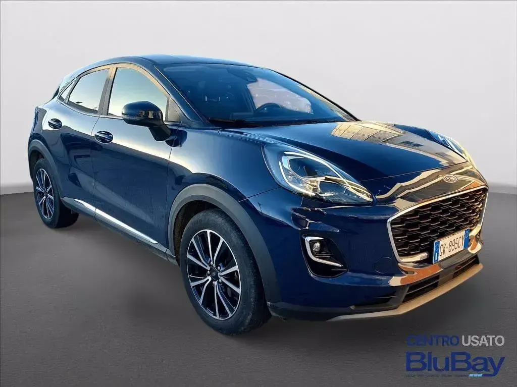 Usata Ford Puma Titanium 125 CV (91 kW) 2022 Blu SUV