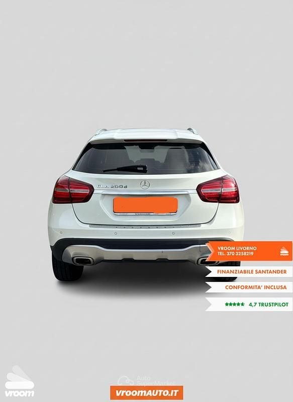 Usata Mercedes GLA200 Premium 136 CV (100 kW) 2017 Bianco SUV