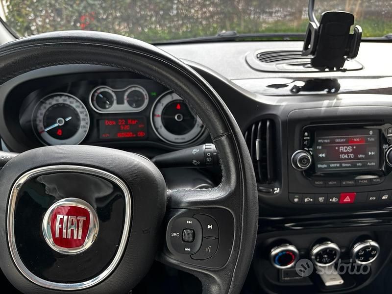 Usata Fiat 500L Trekking 105 CV (77 kW) 2016 Nero Monovolume