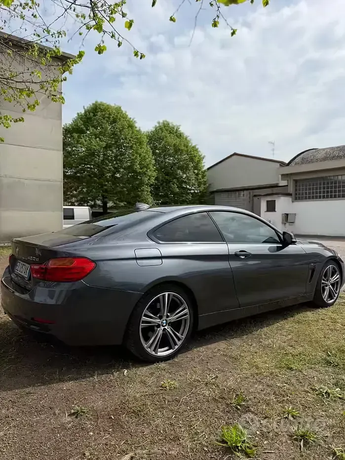 Usata BMW 420 Luxury Line 184 CV (135 kW) 2014 Grigio Coupé