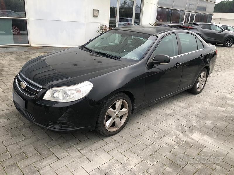 Usata Chevrolet Epica LT 143 CV (105 kW) 2008 Nero Berlina
