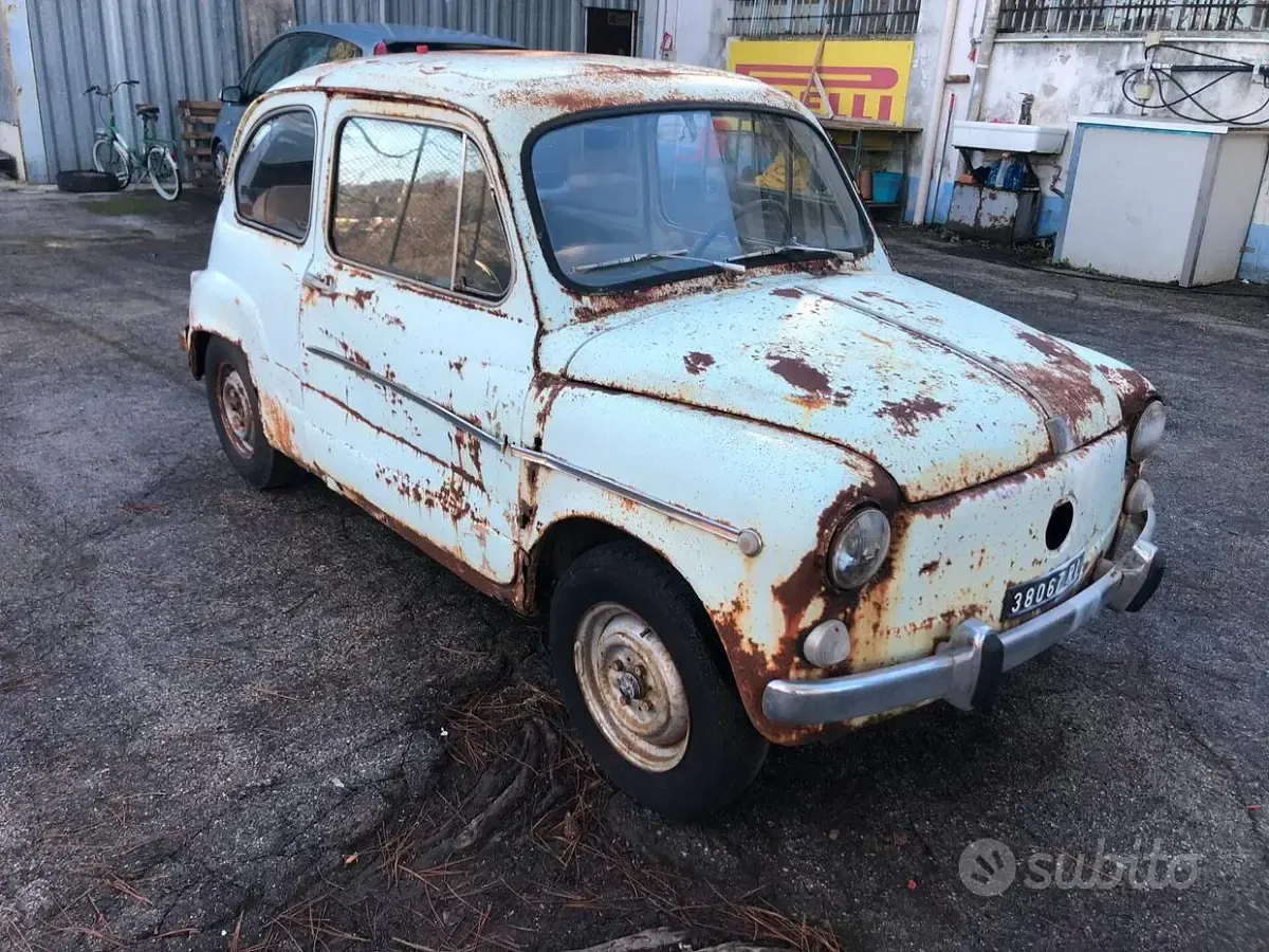 Usata Fiat 600D 21 CV (15 kW) 1960 Berlina
