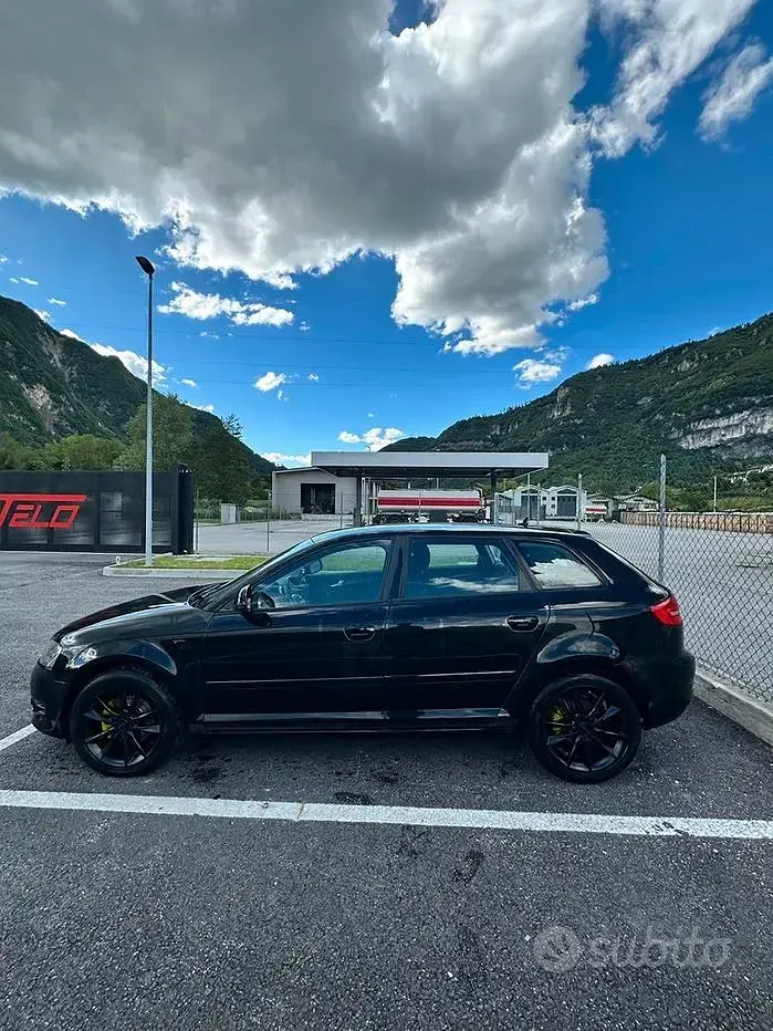 Usata Audi A3 Ambiente 140 CV (102 kW) 2010 Nero Utilitaria