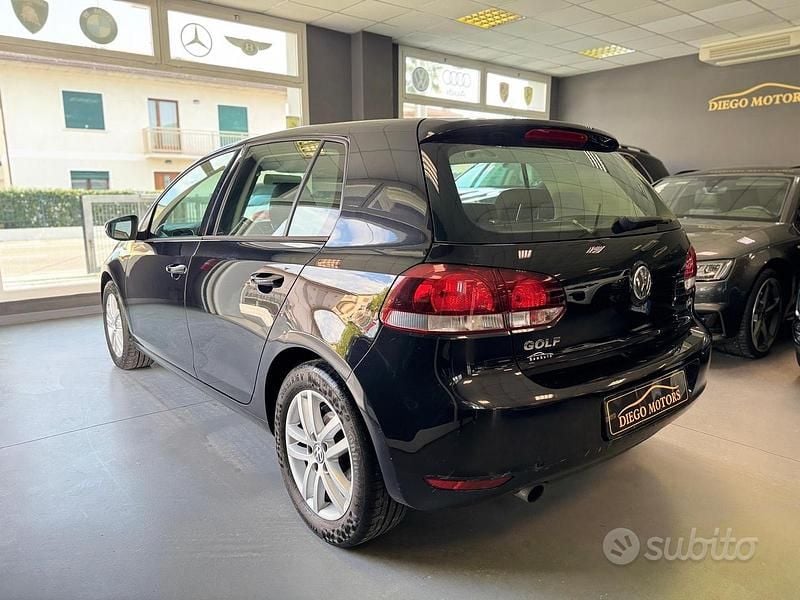 Usata VW Golf VII Highline 105 CV (77 kW) 2012 Nero Berlina
