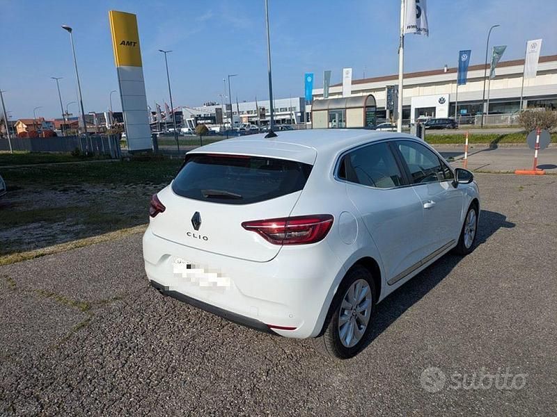 Usata Renault Clio V Intens 100 CV (73 kW) 2022 Bianco Berlina