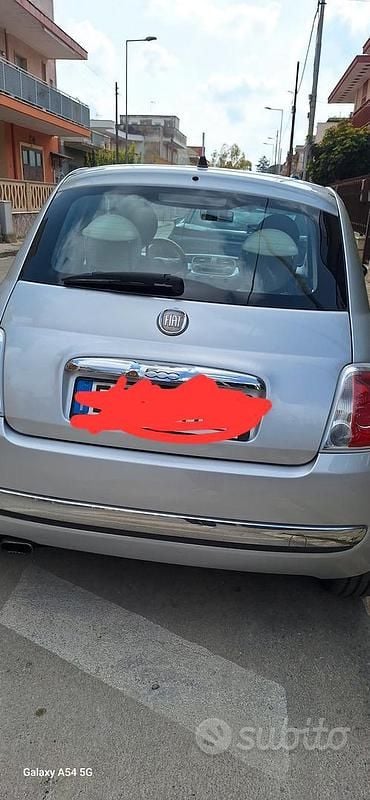 Usata Fiat 500 75 CV (55 kW) 2011 Grigio Berlina