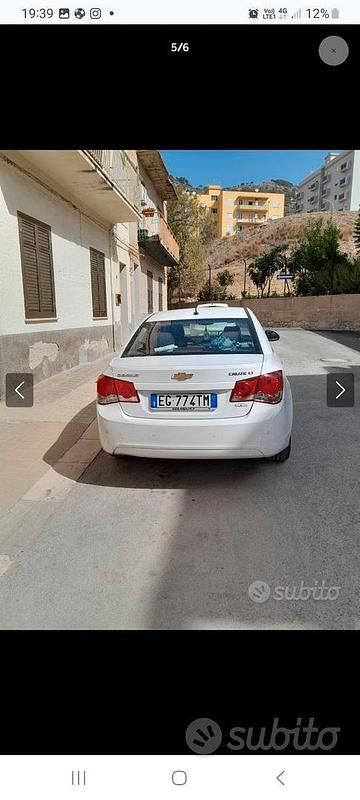 Usata Chevrolet Cruze 163 CV (119 kW) 2011 Bianco Berlina