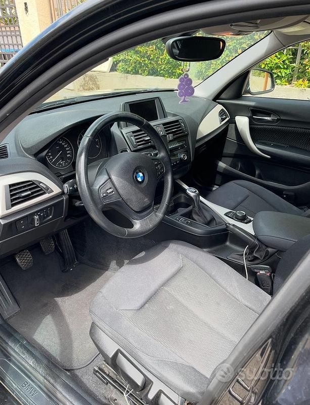 Usata BMW 114 95 CV (69 kW) 2014 Nero Utilitaria