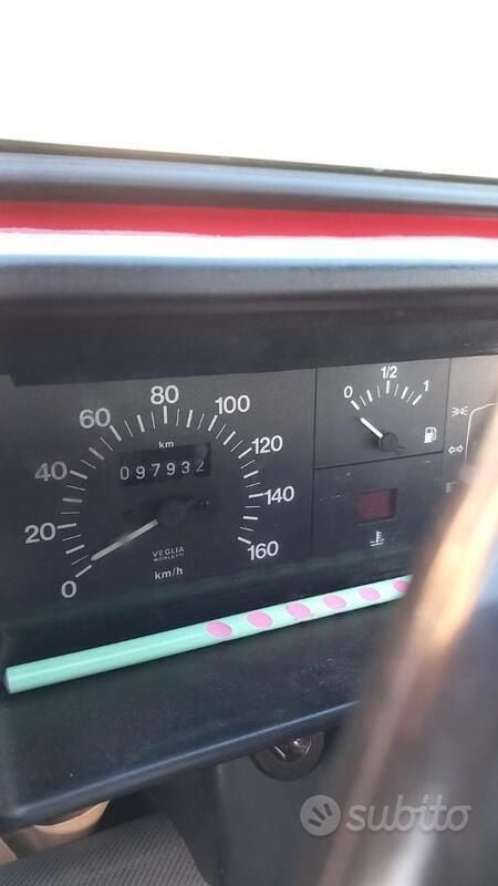 Usata Fiat Panda 34 CV (25 kW) 1993 Rosso Utilitaria