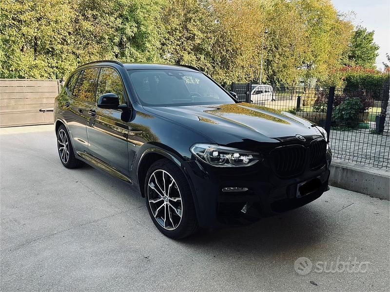 Usata BMW X3 M Sport 190 CV (139 kW) 2019 Blu SUV