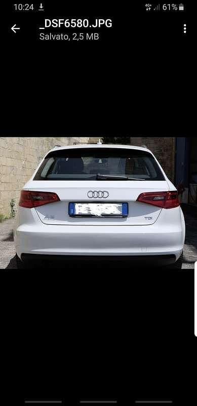 Usata Audi A3 Attraction 105 CV (77 kW) 2014 Berlina