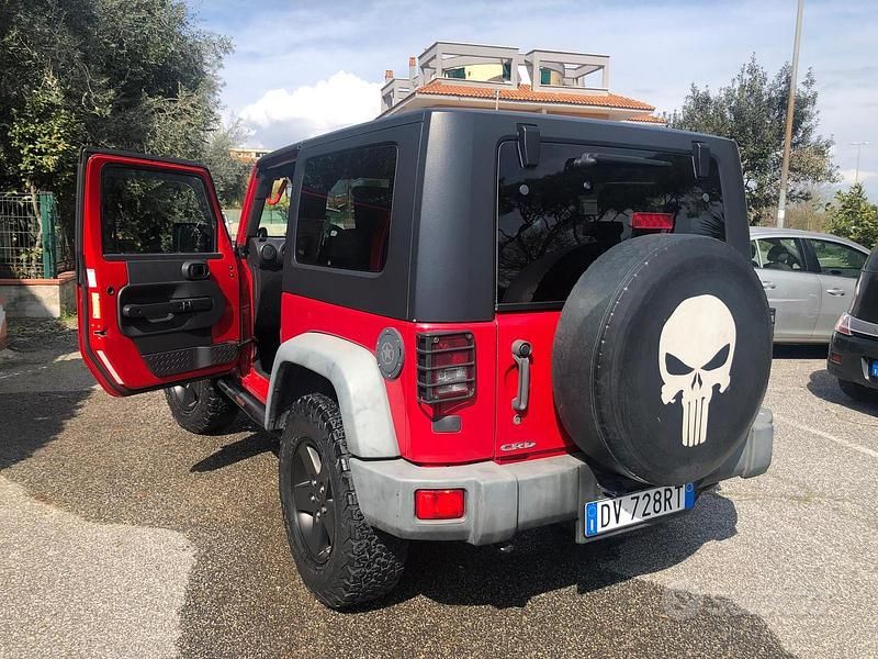 Usata Jeep Wrangler Sport 177 CV (130 kW) 2009 Rosso SUV