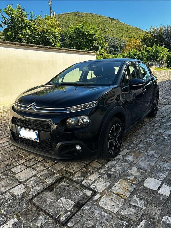 Usata Citroën C3 PureTech 83 CV (61 kW) 2018 Nero Berlina