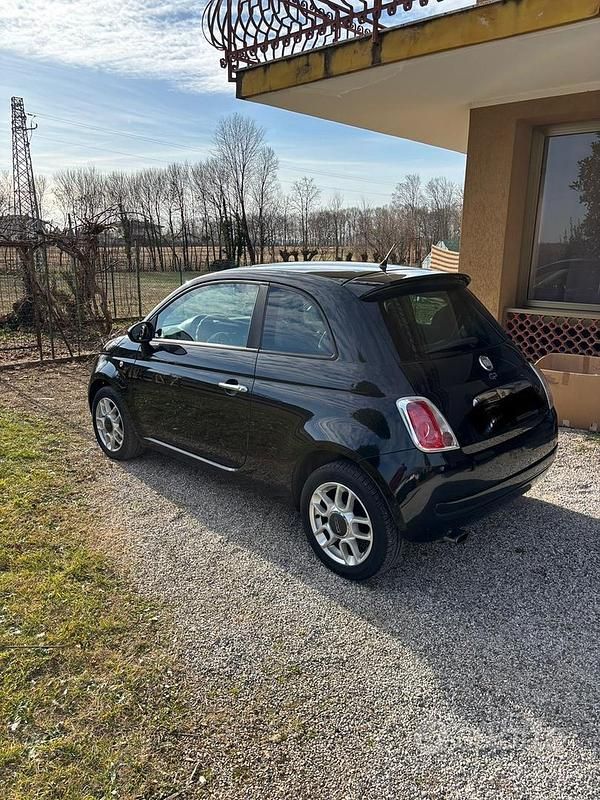 Usata Fiat 500 2010 Nero Utilitaria