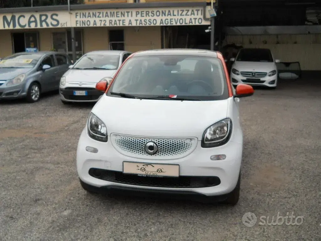 Usata Smart ForFour Passion 71 CV (52 kW) 2019 Bianco Utilitaria