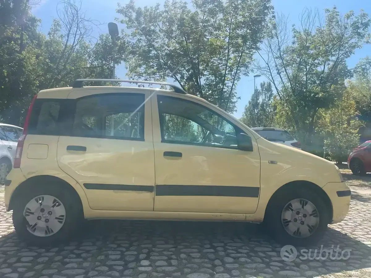 Usata Fiat Panda 60 CV (44 kW) 2008 Giallo Utilitaria