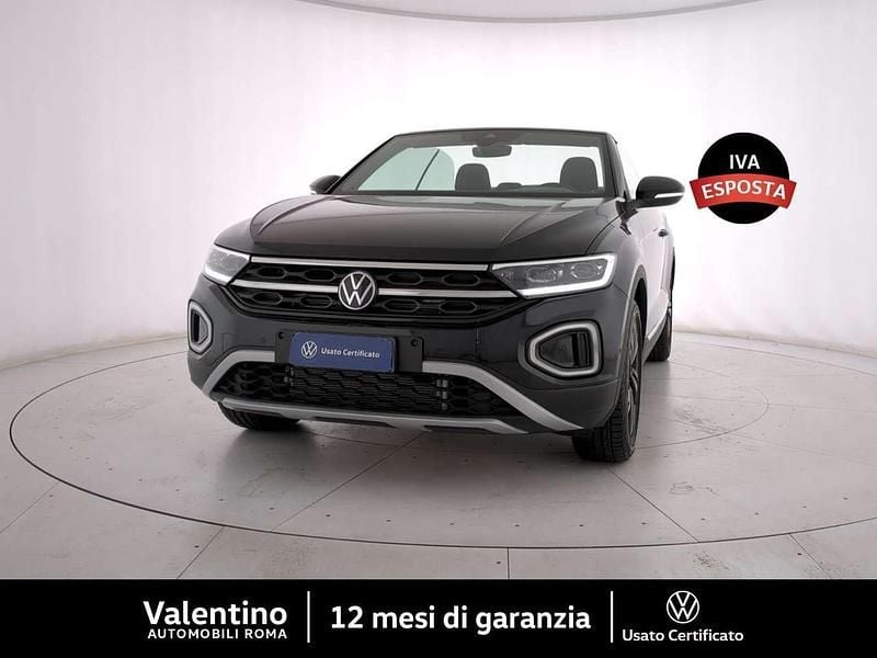 Nuova VW T-Roc Cabriolet Style 150 CV (110 kW) 2026 Nero Cabrio