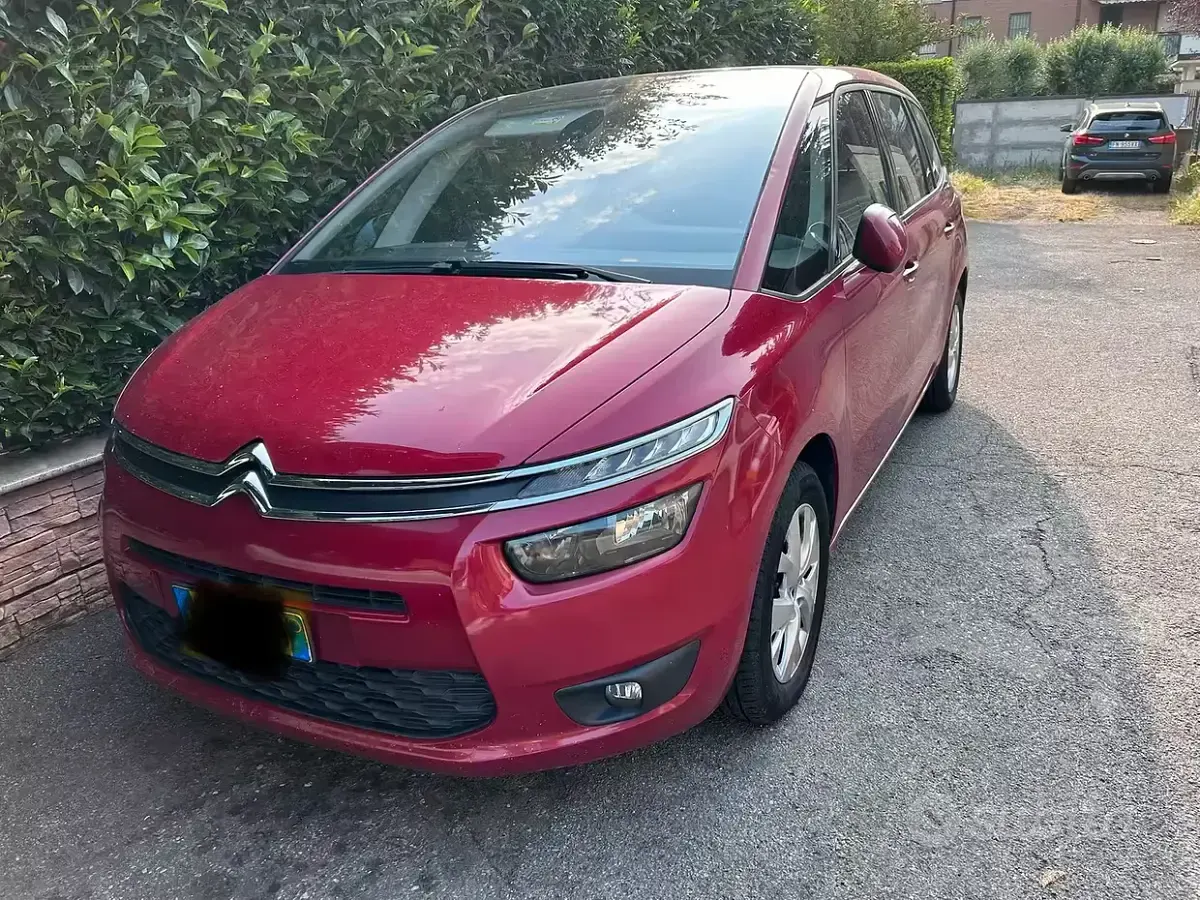 Usata Citroën C4 Picasso 112 CV (82 kW) 2015 Rosso Monovolume