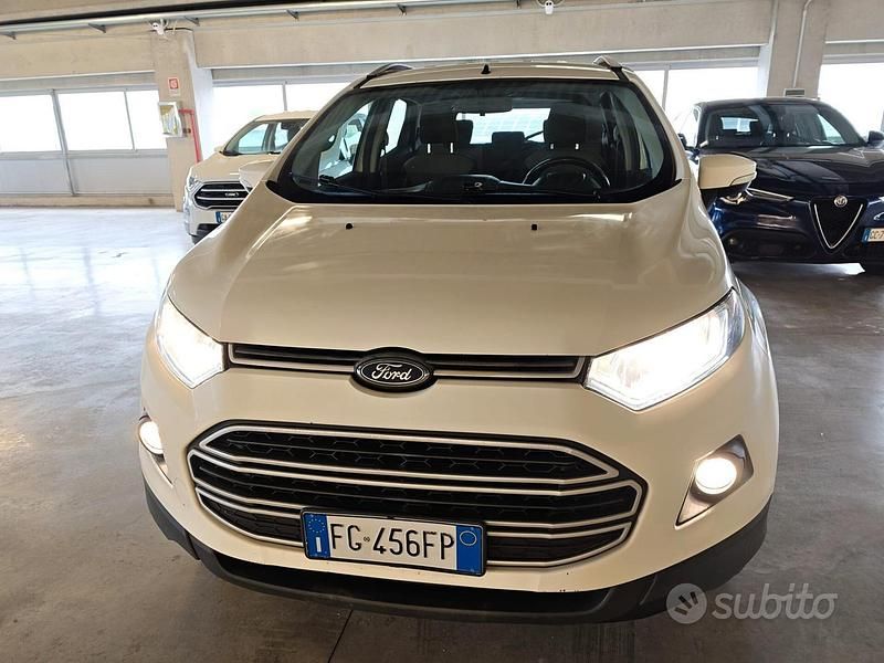Usata Ford Ecosport Titanium S 95 CV (69 kW) 2017 Bianco SUV