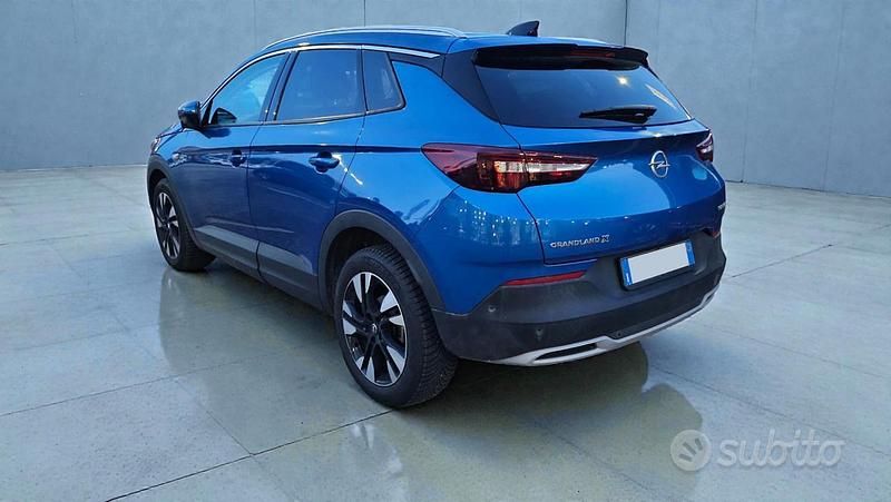 Usata Opel Grandland X Innovation 131 CV (96 kW) 2019 Azzurro metallizzato SUV