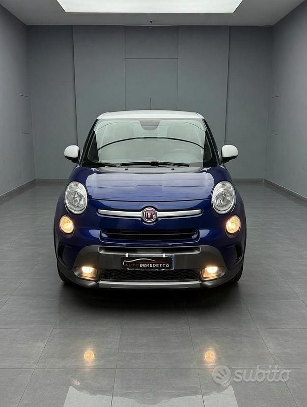 Usata Fiat 500L Trekking 95 CV (69 kW) 2016 Blu Monovolume