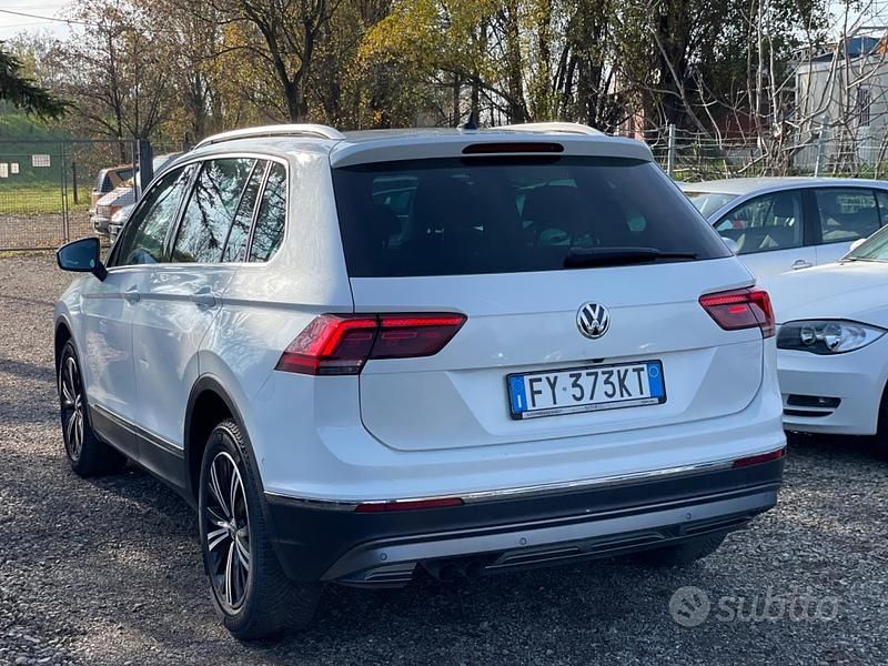 Usata VW Tiguan Sport 149 CV (109 kW) 2019 Bianco SUV