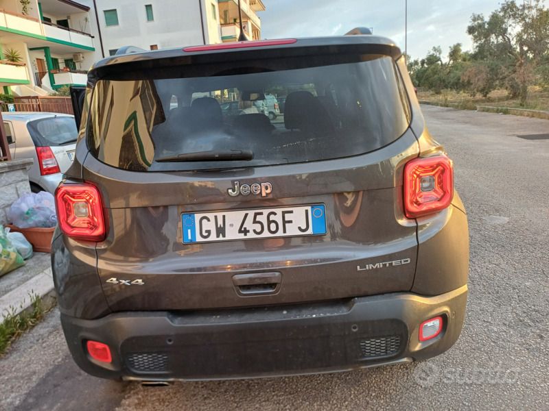 Usata Jeep Renegade Limited 140 CV (102 kW) 2019 Grigio SUV