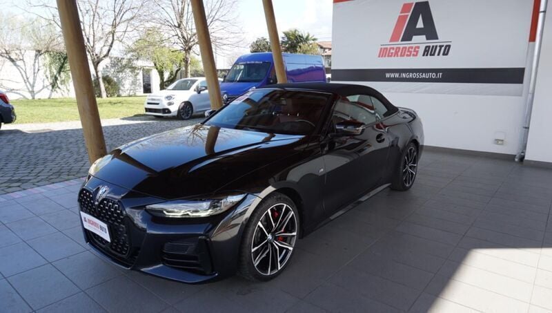 Usata BMW 440 M Sport 374 CV (275 kW) 2023 Nero Cabrio