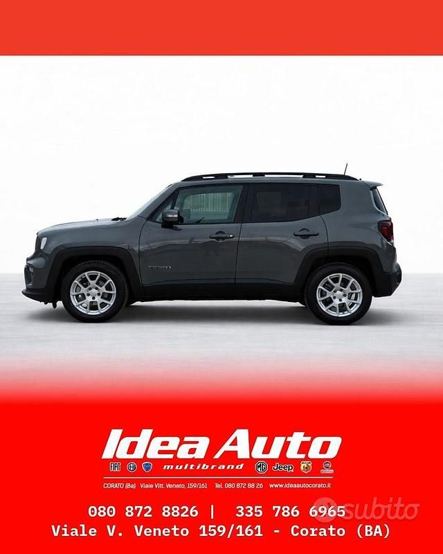 Usata Jeep Renegade Limited 130 CV (95 kW) 2021 Grigio SUV