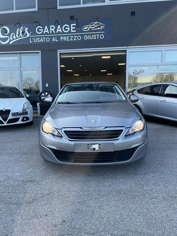 Usata Peugeot 308 81 CV (59 kW) 2014 Argento Berlina